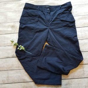Ann Taylor Navy Ankle Chino